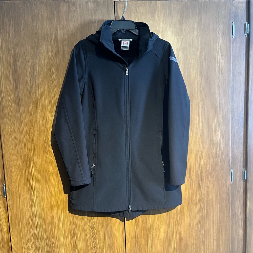 Avalanche Black Softshell Jacket With Detachable … - image 1